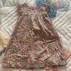 Mini Boden 4-5Y Floral Kids Dress